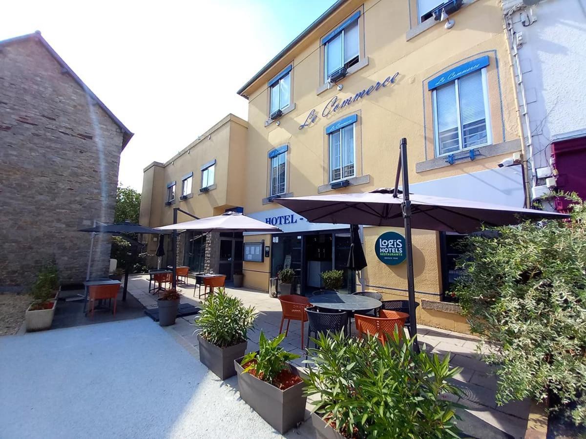 Logis Hotel Restaurant Le Commerce Guichen Exteriér fotografie